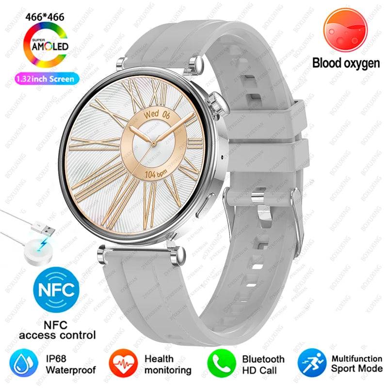 2025 for Original HUAWEI Watch GT5 Mini 40Mm Women Smart Watch Menbluetooth Call GPS Track AMOLED NFC Bluetooth Call Smartwatch