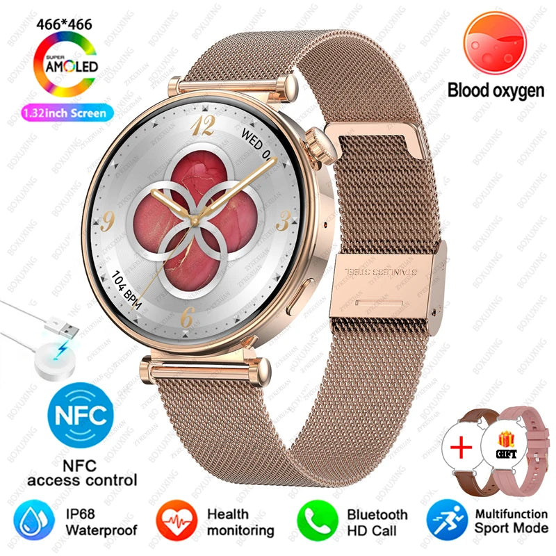 2025 for Original HUAWEI Watch GT5 Mini 40Mm Women Smart Watch Menbluetooth Call GPS Track AMOLED NFC Bluetooth Call Smartwatch
