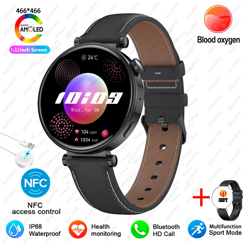 2025 for Original HUAWEI Watch GT5 Mini 40Mm Women Smart Watch Menbluetooth Call GPS Track AMOLED NFC Bluetooth Call Smartwatch