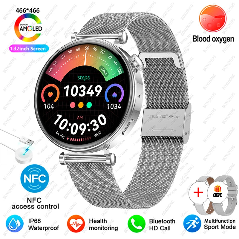 2025 for Original HUAWEI Watch GT5 Mini 40Mm Women Smart Watch Menbluetooth Call GPS Track AMOLED NFC Bluetooth Call Smartwatch
