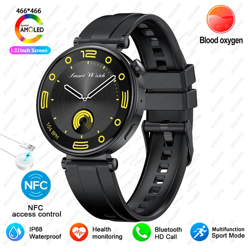 2025 for Original HUAWEI Watch GT5 Mini 40Mm Women Smart Watch Menbluetooth Call GPS Track AMOLED NFC Bluetooth Call Smartwatch