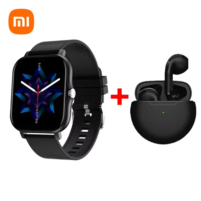 Xiaomi NEW Smart Watch Women Men Lady Gift Sport Fitness Watches Heart Rate Monitor Waterproof Smartwatch for Phones Android IOS