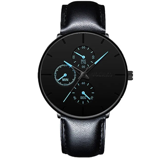 New Women Luxury Watches for Men Business Casual Ultra Thin Clock Male Stainless Steel Mesh Belt Quartz Watch Relogio Masculino